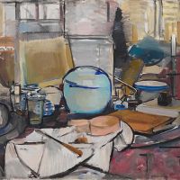 Mondrian Still Life With Gingerpot