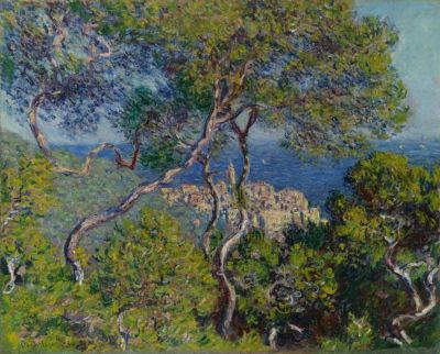art oil painting reproduction of  Monet, Bordighera - 65 X 80,8 cm, forgery level museum quality handmade