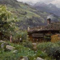Monsted Peder A Cottage In Gastein Austria 1912