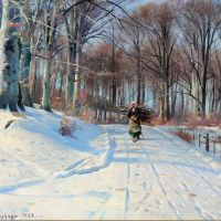 Monsted Peder A Danish Winter Landscape