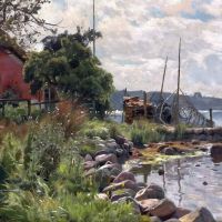 Monsted Peder A Fisherman S Cottage At Vejlefjord