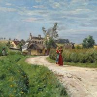 Monsted Peder A Summer Day In The Countryside 1898