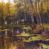 Monsted Peder A Woodland Pond 1901