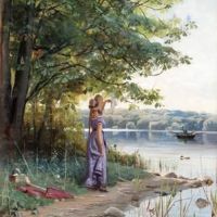 Monsted Peder By The Lake Esrum In Fredensborg