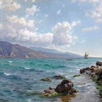 Monsted Peder Cap Martin France 1907