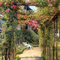 Monsted Peder Entrance To Bjaelkestuen In Hornbaek 1939