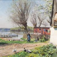 Monsted Peder Farm Exterior By Sorup Spring 1932