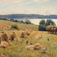Monsted Peder Harvest Near Tulstrup