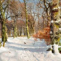 Monsted Peder In Charlottenlund Forest 1908
