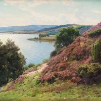 Monsted Peder Landscape From Tulstrup Denmark