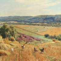 Monsted Peder Landscape Tulstrup 1935