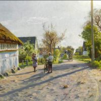 Monsted Peder Late Spring Day In Vallensb K 1922