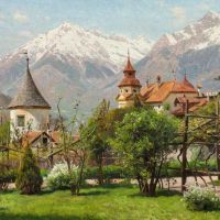 Monsted Peder Meran Winkel Castle 1913