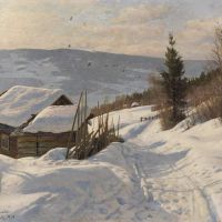 Monsted Peder Sunny Day In Norway 1919