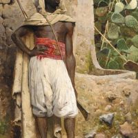 Monsted Peder The Nubian Guard 1886