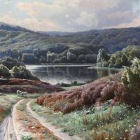Monsted Peder Thorso Near Virklund South Of Silkeborg Denmark