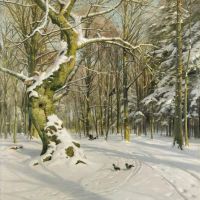 Monsted Peder Tracks Through The Forest 1902