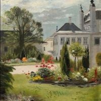 Monsted Peder View From Fredensborg Castle 1894