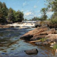 Monsted Peder Waterfalls Ryde 1893