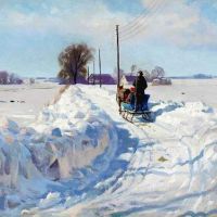 Monsted Peder Winter In Taastrup