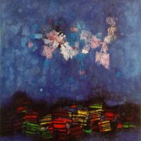 Mordecai Ardon To The Morning Star - 1968 Hand Painted Reproduction