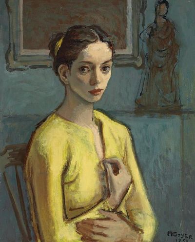 art oil painting reproduction of  Moses Sawyer American 1863 1961 Cynthia 1954 museum quality handmade