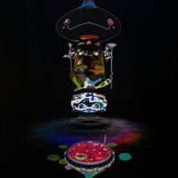 Murakami 50x 80 Inch - 127 X 203.2 Cm artwork on canvas