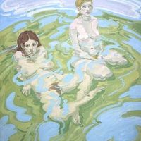 Neil Welliver Two Figures Twice