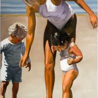 Nicolas Odinet At The Beach