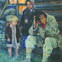Nikolai Petrovich Bogdanov-belsky Miseria 1919