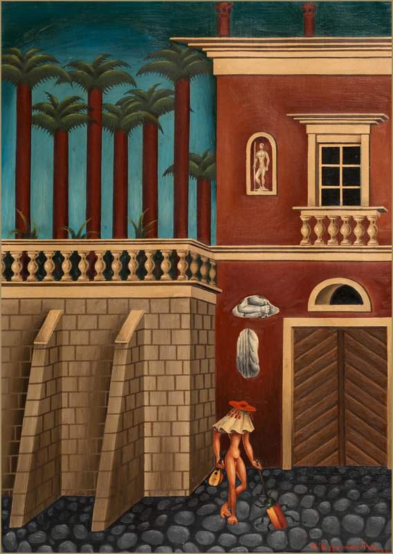 Nikos Engonopoulos The Return Of Bessarion museum quality