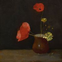 Odilon Redon Coquelicots Hand Painted Reproduction