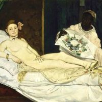 Manet - Olympia By Edouard Manet artwork on canvas