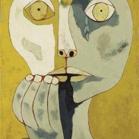 Oswaldo Guayasam N Cabeza De Nina Triste 1977