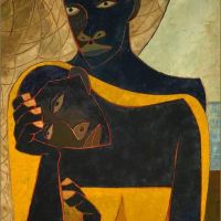 Oswaldo Guayasam N The Lovers 1950