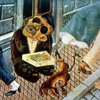 Otto Dix Match Seller 1920