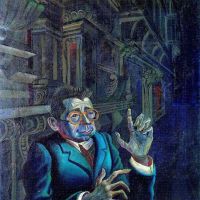 Otto Dix Portrait Du Peintre Adolf Uzarski 1923