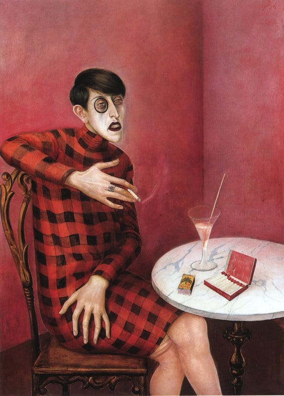 Otto Dix Portrait Of The Journalist Sylvia Von Harden museum quality