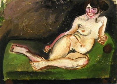 art oil painting reproduction of  Otto Dix Reclining Nude museum quality handmade