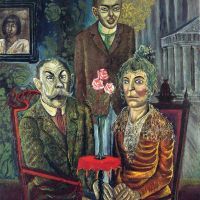 Otto Dix The Family Of The Painter Adalbert Trillhaase