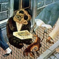 Otto Dix The Match Seller