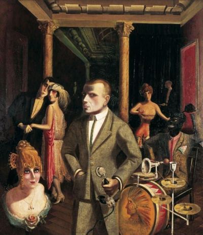 art oil painting reproduction of  Otto Dix To Beauty - An Die Schonheit 1922 museum quality handmade