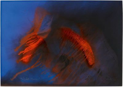 art oil painting reproduction of  Otto Piene Light Rain 1976 museum quality handmade