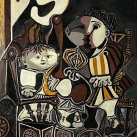 Pablo Picasso Claude And Paloma 1950