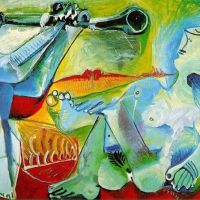 Pablo Picasso The Aubade 1965