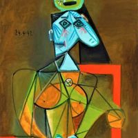 Pablo Picasso Woman In An Armchair - Dora Maar
