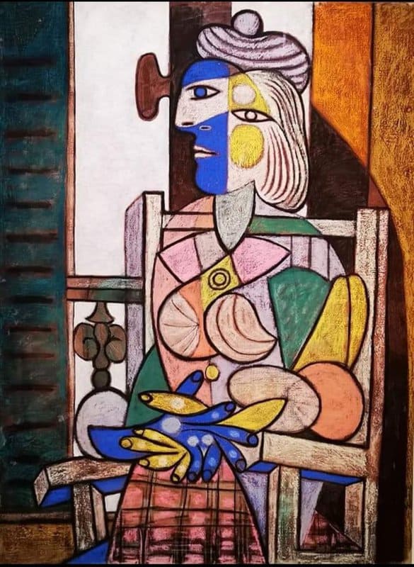 Pablo Picasso Woman Seated Before The Window 1937 museum quality