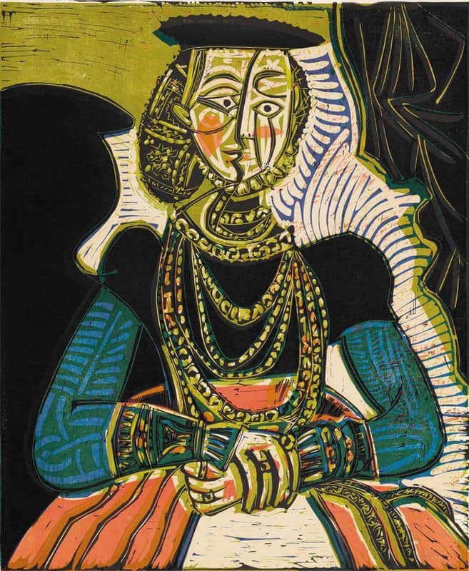 Pablo Picasso Woman Torso After Cranach The Younger 1958 museum quality