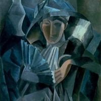 Pablo Picasso Woman With A Fan 1909
