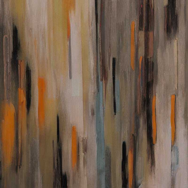 Paolo Gallery Modern Abstract Art Beige 2 Hand Painted museum quality